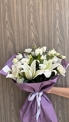 Lilyum & Lisyantus Buketi